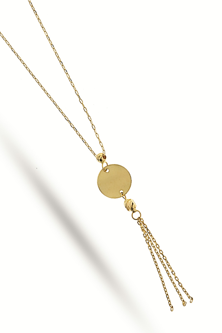 ZLATNI NAKIT 585 OGRLICA ZLA7500-1.08 Silver Group