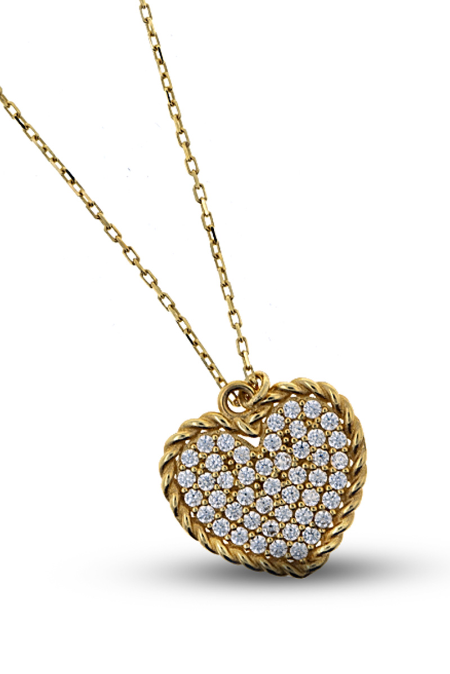 ZLATNI NAKIT 585 OGRLICA ZLA7500-2.00 Silver Group