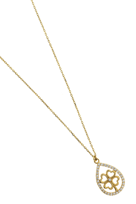 ZLATNI NAKIT 585 OGRLICA ZLA7500-2.05 Silver Group