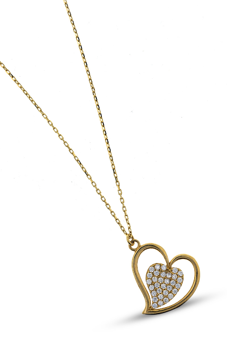 ZLATNI NAKIT 585 OGRLICA ZLA7500-2.05 Silver Group