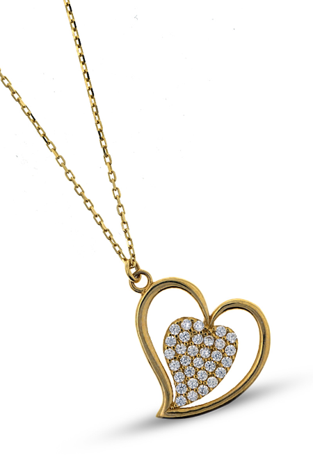 ZLATNI NAKIT 585 OGRLICA ZLA7500-2.05 Silver Group