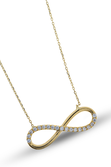 ZLATNI NAKIT 585 OGRLICA ZLA7500-2.35 Silver Group