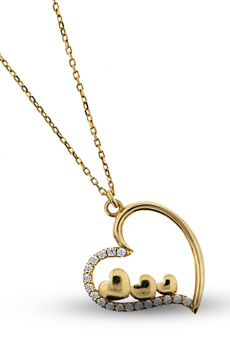 ZLATNI NAKIT 585 OGRLICA ZLA7500-2.50 Silver Group