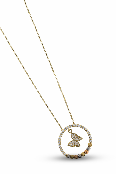 ZLATNI NAKIT 585 OGRLICA ZLA7500-2.55 Silver Group