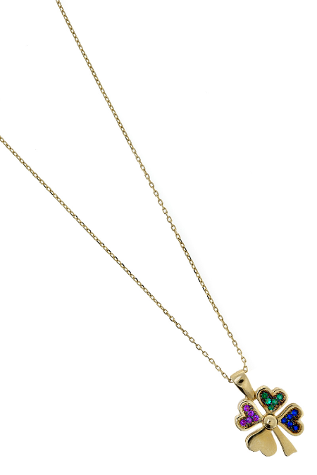 ZLATNI NAKIT 585 OGRLICA ZLA7500-3.23 Silver Group