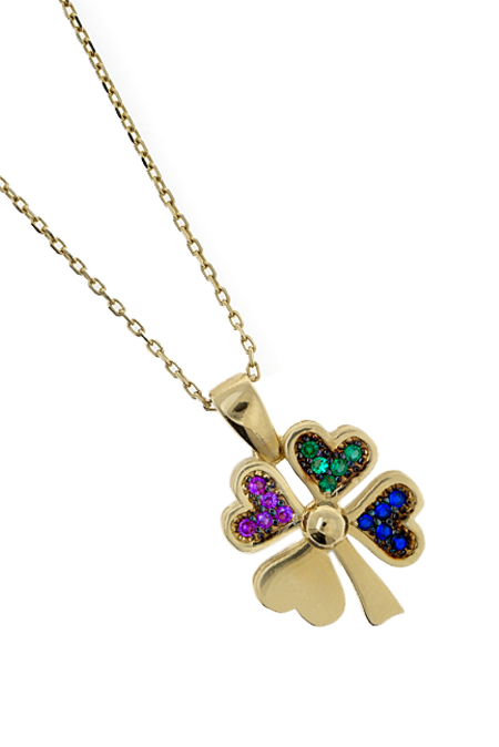 ZLATNI NAKIT 585 OGRLICA ZLA7500-3.23 Silver Group