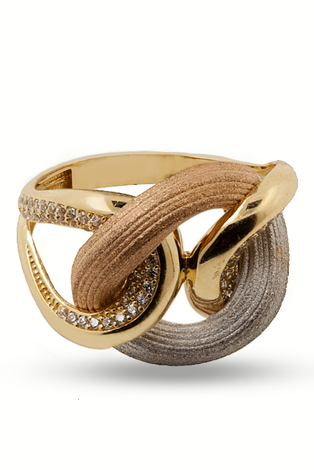 ZLATNI NAKIT 585 PRSTEN ZLA14500-5.45 Silver Group