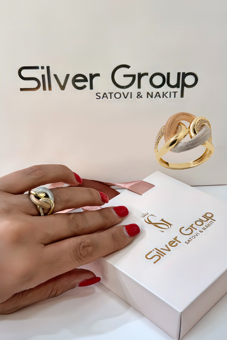 ZLATNI NAKIT 585 PRSTEN ZLA14500-5.45 Silver Group