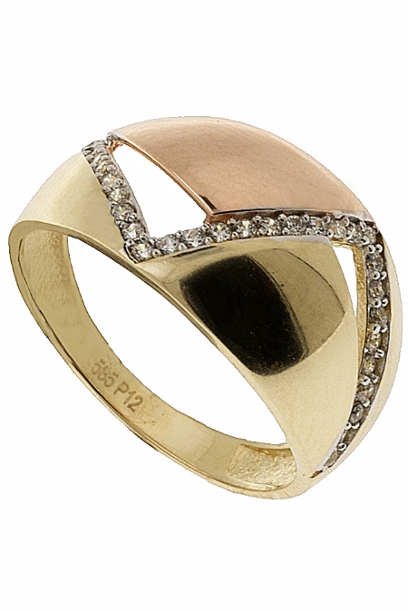 ZLATNI NAKIT 585 PRSTEN ZLA7500-3.20 Silver Group