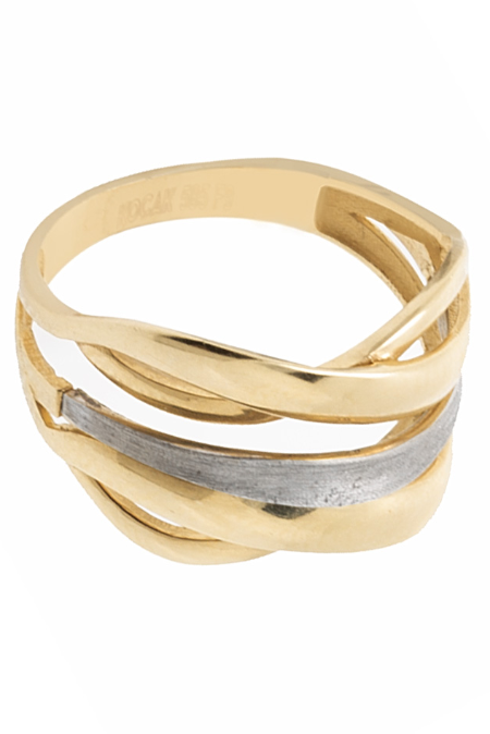 ZLATNI NAKIT 585 PRSTEN ZLA7500-3.65 Silver Group